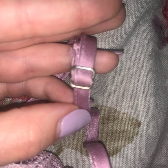 Francesca's Purple/Pink Slip Dress - Picture 4 of 4